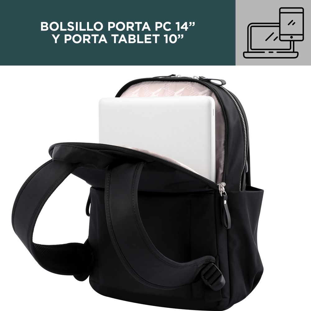 Mochilas para Mujer Porta PC Adelaide 3 - Totto-2018