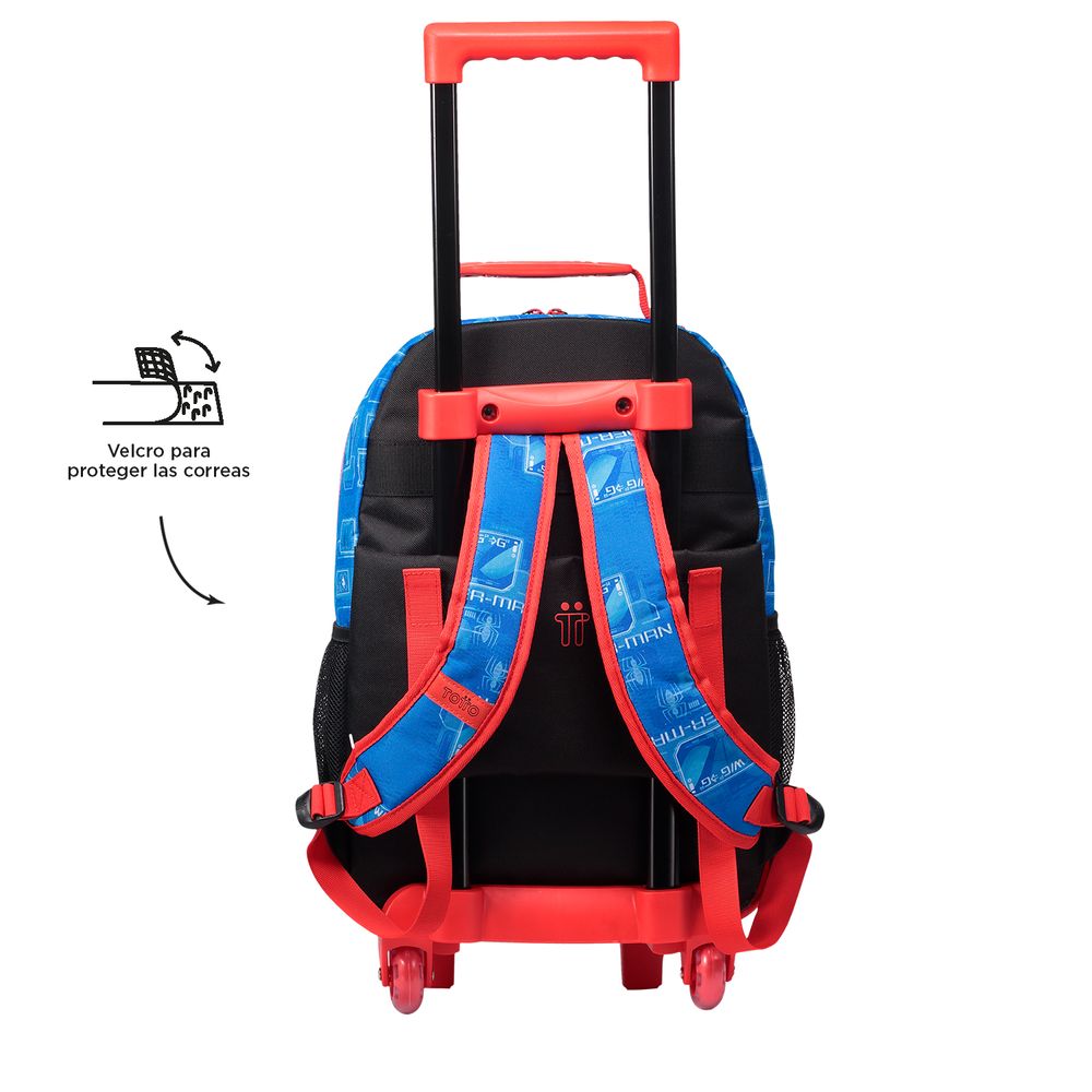 Mochila Spiderman Zzipp M - tottobo