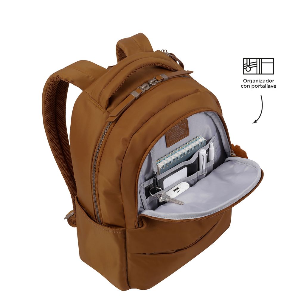 Mochila Ergonómica Adelaide 3 con Porta Portátil - Totto - tottobo