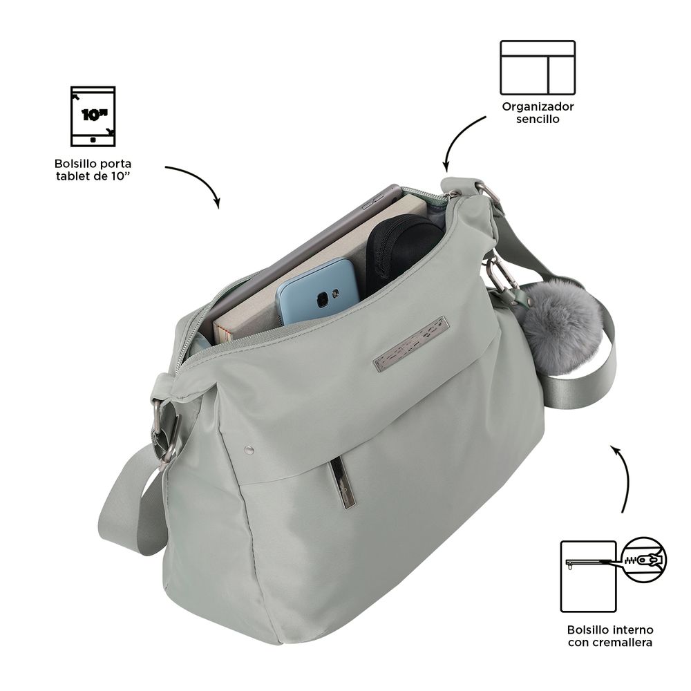 Riñoneras para mujer, bolsos cruzados de moda, bolsos de pecho, bolso de  cinturón con 2 correas ajustables, Blanco, Classic