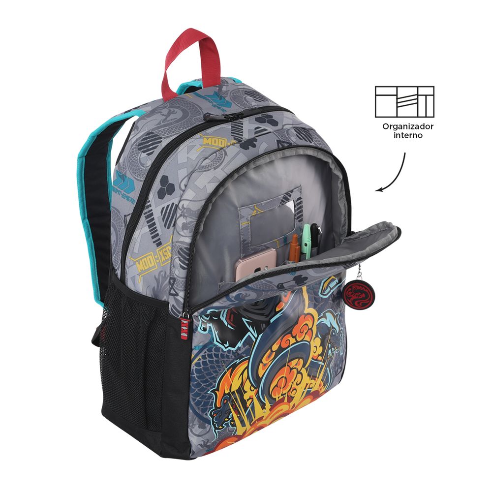 Mochila C/Ruedas Totto Unisex Colección Raiyu Col. 5y3 talla L